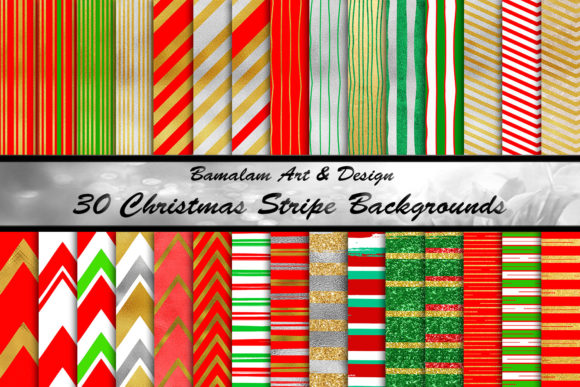 30 Christmas Striped Backgrounds: Festive Designs for Every Creative Project