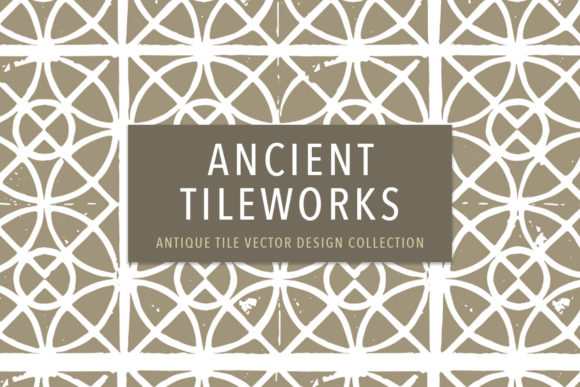 Ancient Tileworks Vector Pattern Bundle: A Timeless Addition to Your Design Workflow