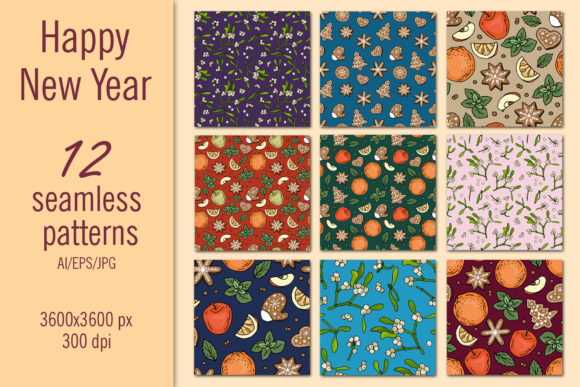 Happy New Year - Pattern