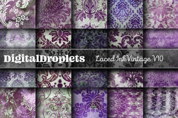 Laced Ink Vintage Vol. 10 Collection: A Timeless Addition to Creative Projects