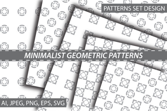 Minimalist Square and Circle Pattern: A Timeless Design for Modern Use