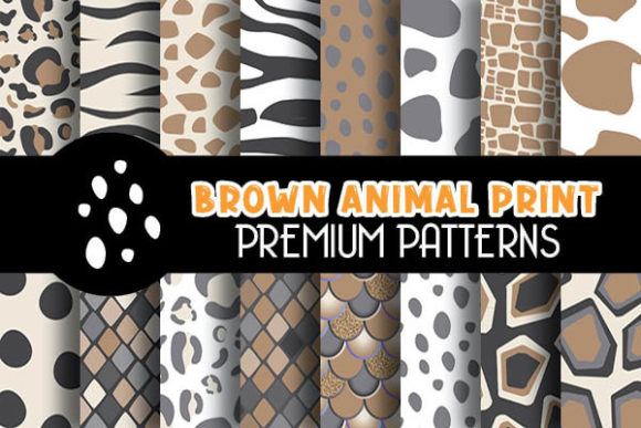 Neutral Animal Prints Digital Papers: A Versatile Resource for Creative Projects