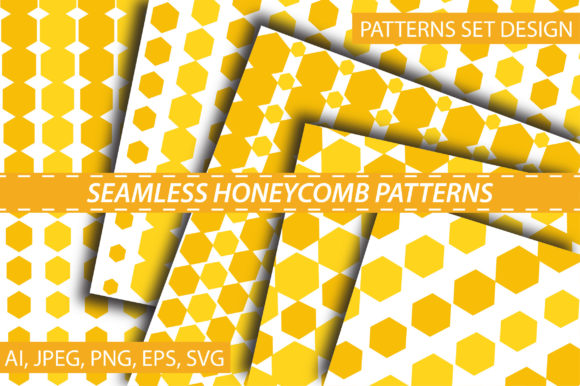 Seamless Honeycomb Pattern: A Versatile Design for Every Project