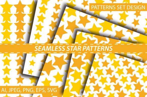 Seamless Star Pattern: A Versatile Design for Modern Creatives