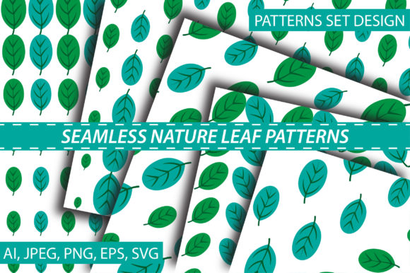 Simple Nature Leaf Pattern: A Timeless Design for Modern Creativity